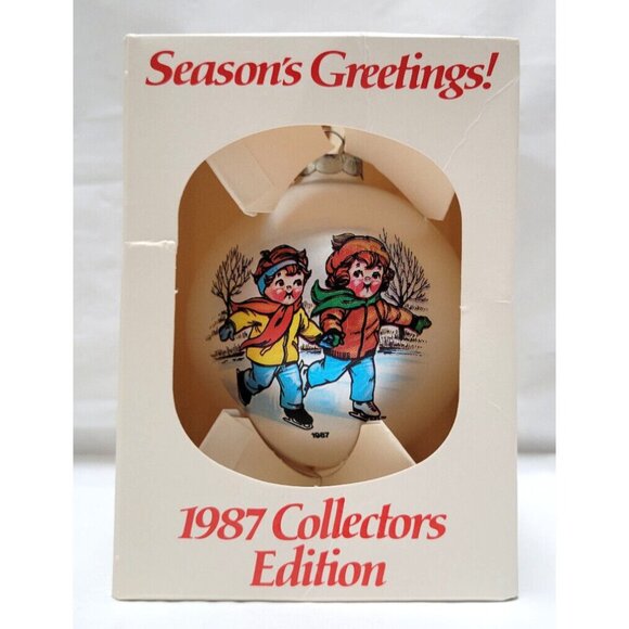 1987 Campbells Soup Kids Collectors Edition - Christmas Ornament Decoration Ball - Picture 8 of 13